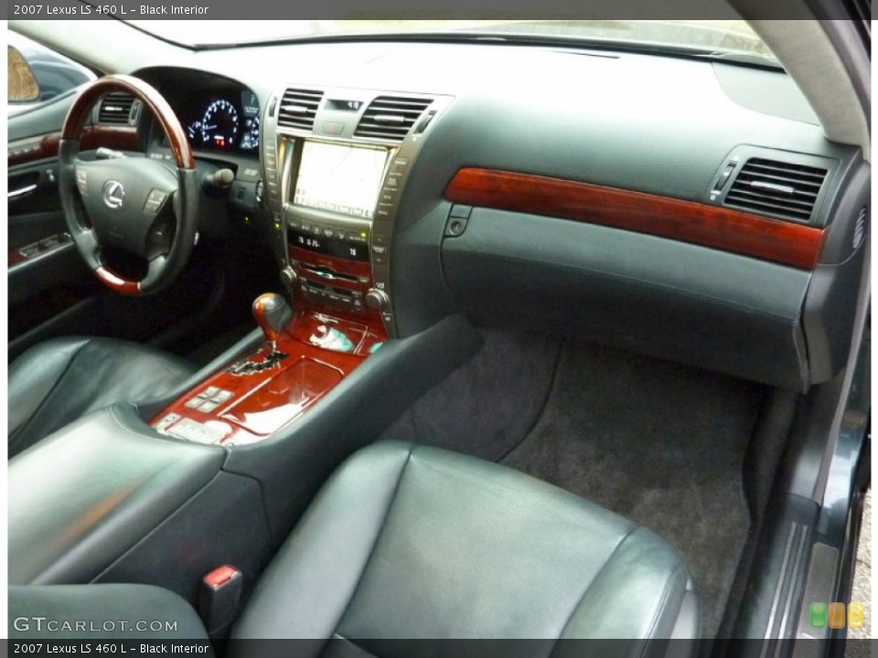 Black Interior Dashboard for the 2007 Lexus LS 460 L #76404752