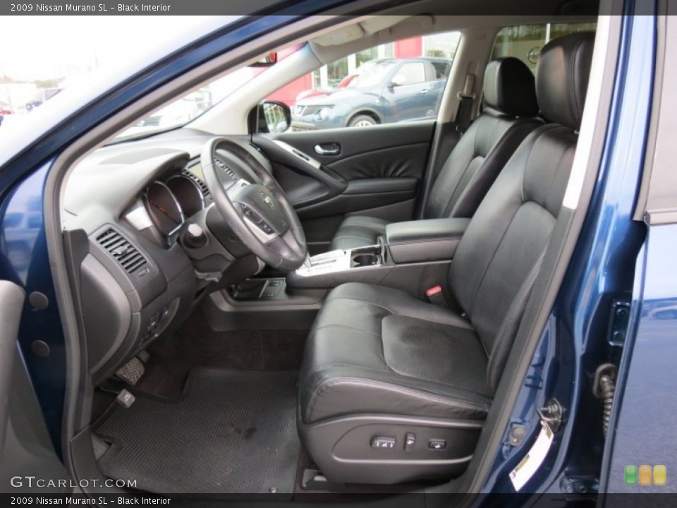 Black Interior Photo for the 2009 Nissan Murano SL #76405863