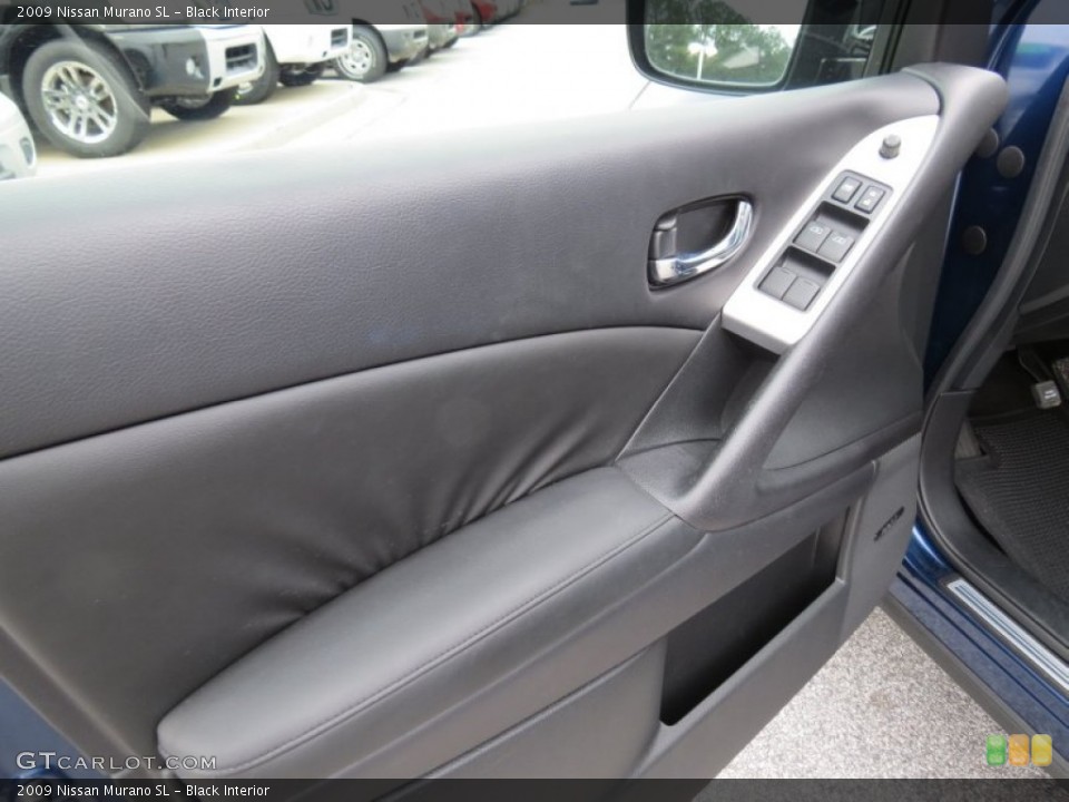 Black Interior Door Panel for the 2009 Nissan Murano SL #76405878