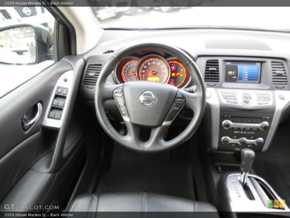 Black Interior Dashboard for the 2009 Nissan Murano SL #76406066