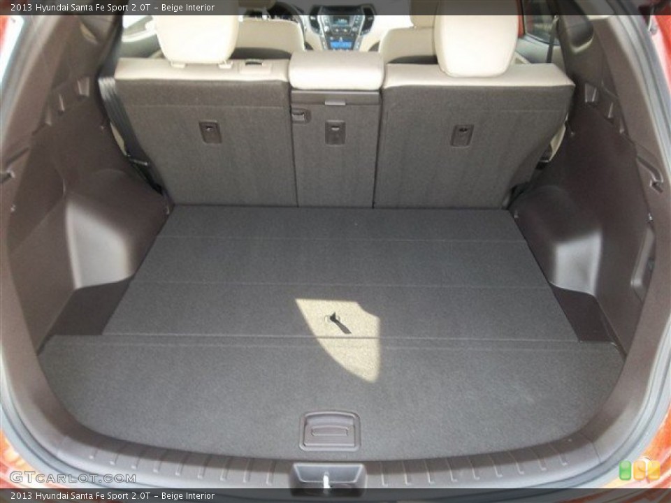 Beige Interior Trunk for the 2013 Hyundai Santa Fe Sport 2.0T #76408719