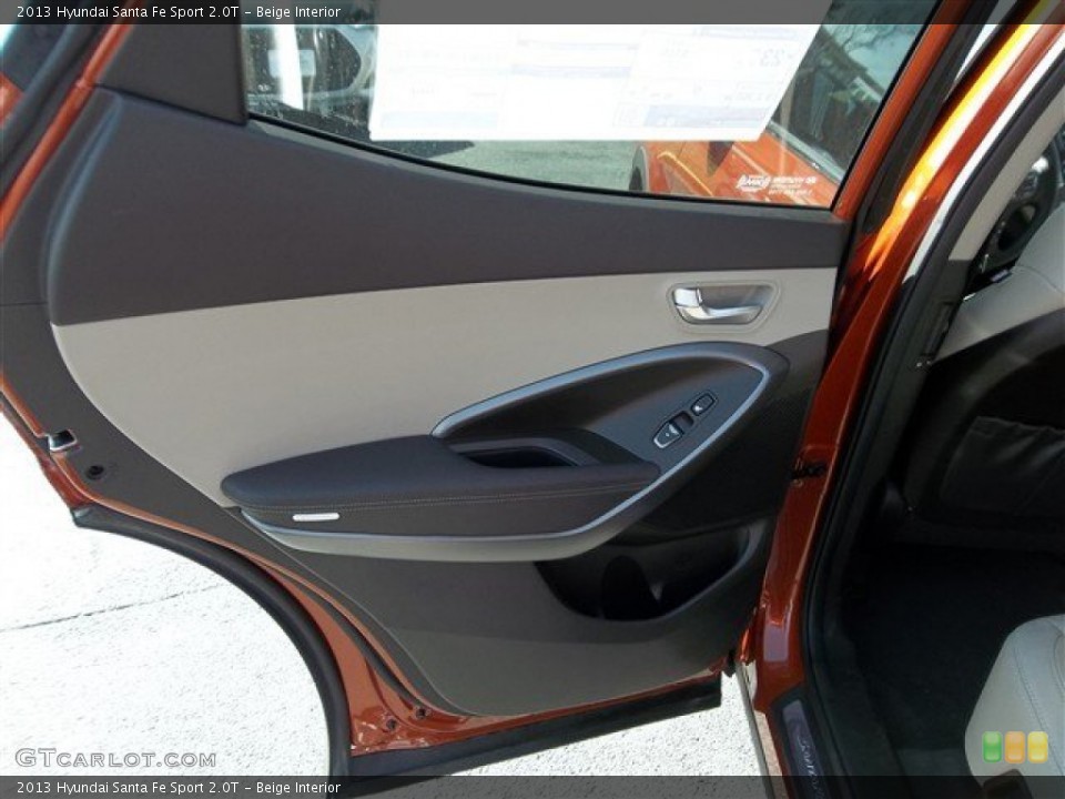 Beige Interior Door Panel for the 2013 Hyundai Santa Fe Sport 2.0T #76408773