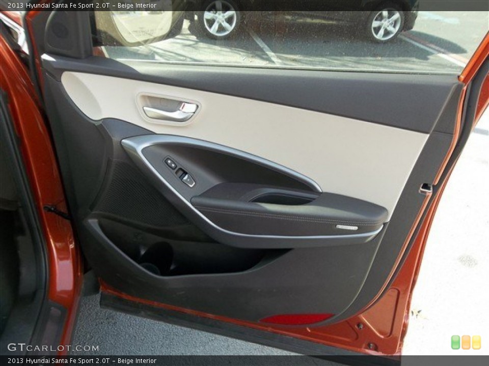 Beige Interior Door Panel for the 2013 Hyundai Santa Fe Sport 2.0T #76408803