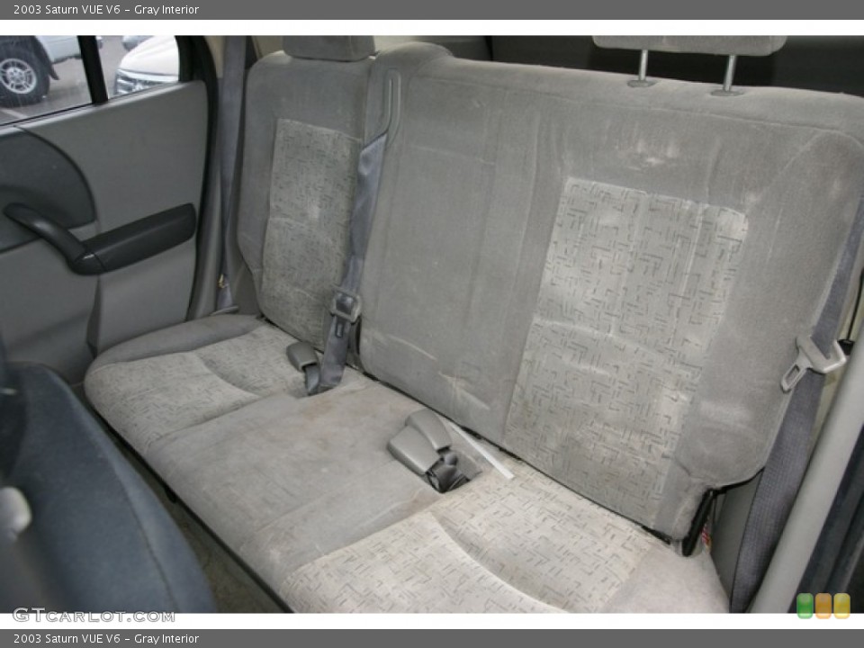 Gray Interior Rear Seat for the 2003 Saturn VUE V6 #76409397