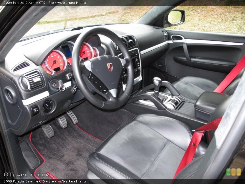 Black w/Alcantara Interior Prime Interior for the 2009 Porsche Cayenne GTS #76410234