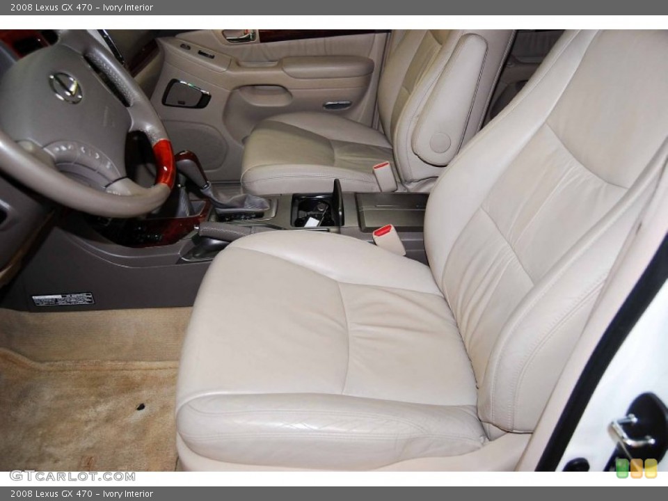 Ivory Interior Front Seat for the 2008 Lexus GX 470 #76412820