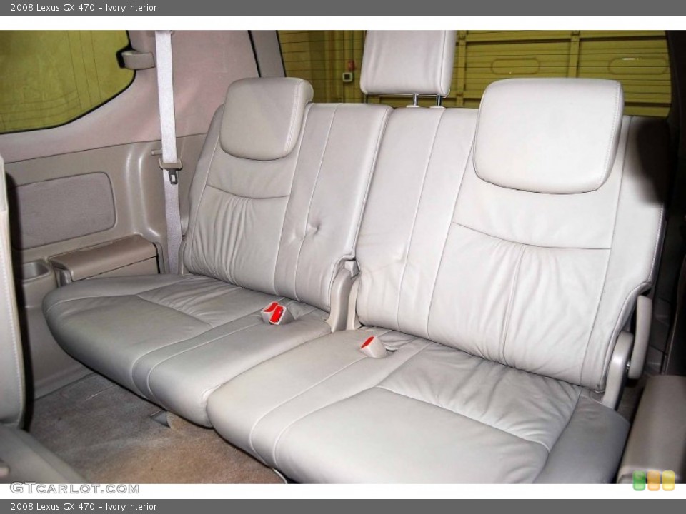Ivory Interior Rear Seat for the 2008 Lexus GX 470 #76412937