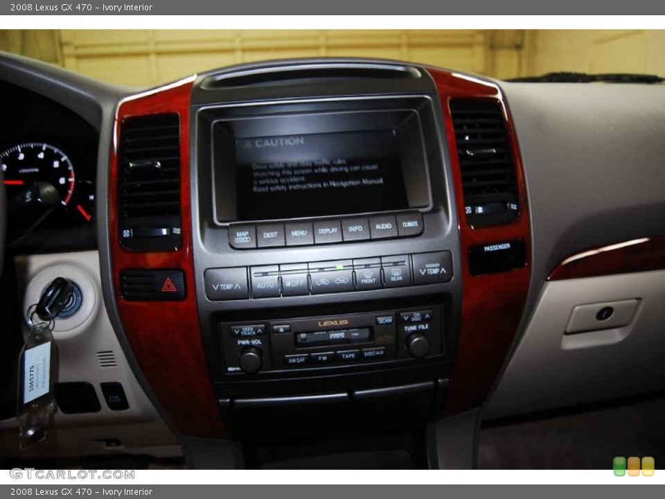 Ivory Interior Controls for the 2008 Lexus GX 470 #76413085