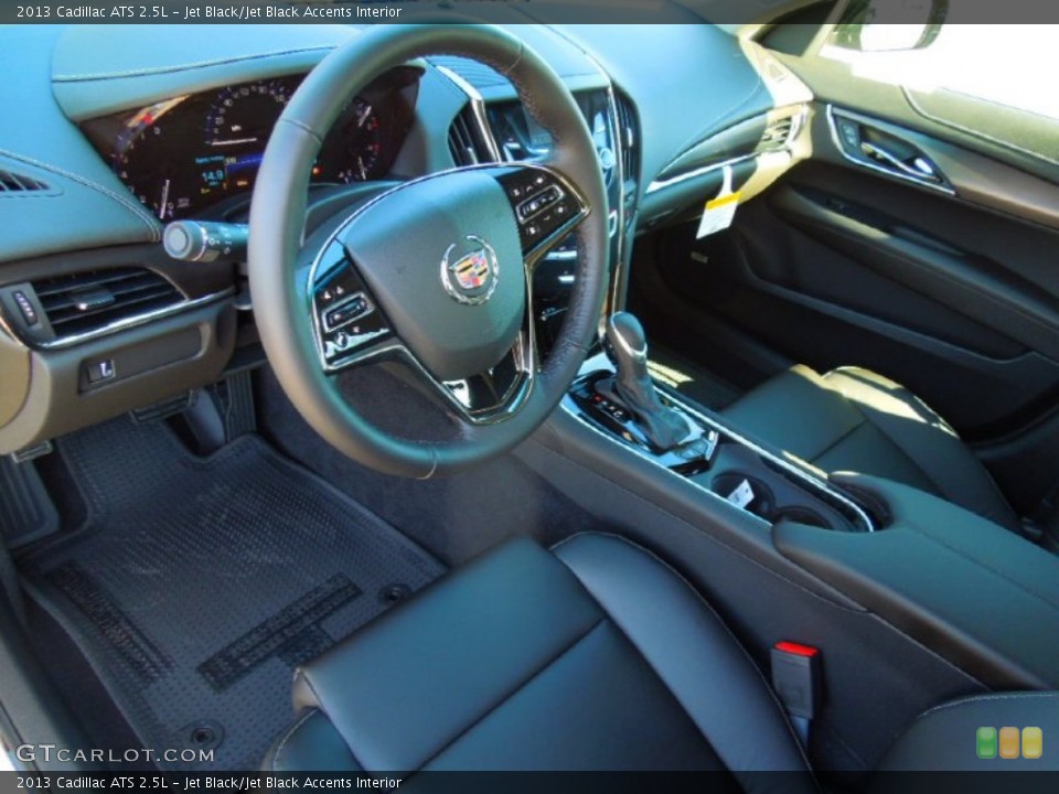 Jet Black/Jet Black Accents Interior Prime Interior for the 2013 Cadillac ATS 2.5L #76413613