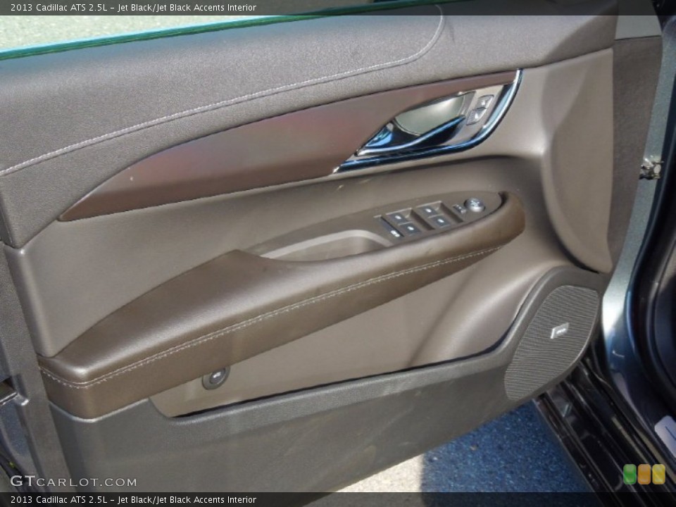 Jet Black/Jet Black Accents Interior Door Panel for the 2013 Cadillac ATS 2.5L #76413797