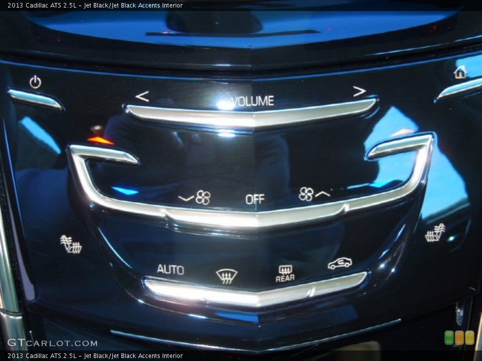 Jet Black/Jet Black Accents Interior Controls for the 2013 Cadillac ATS 2.5L #76413846