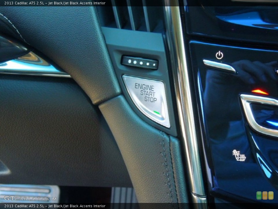 Jet Black/Jet Black Accents Interior Controls for the 2013 Cadillac ATS 2.5L #76413870