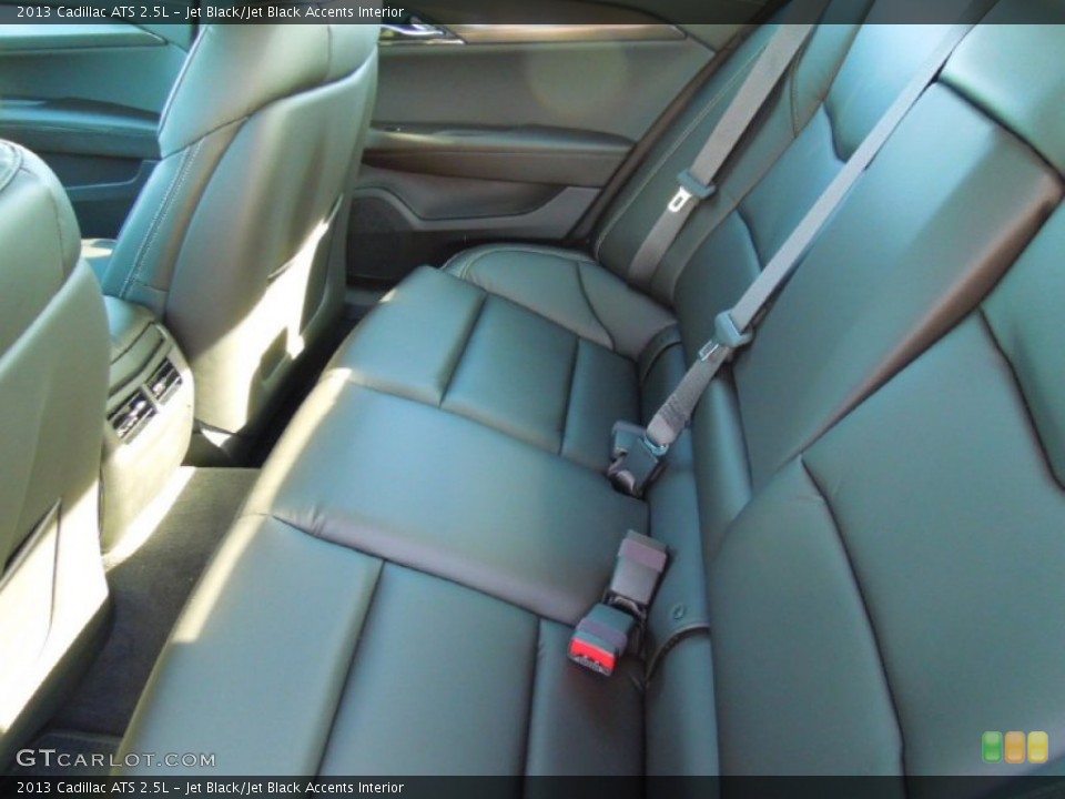 Jet Black/Jet Black Accents Interior Rear Seat for the 2013 Cadillac ATS 2.5L #76413945