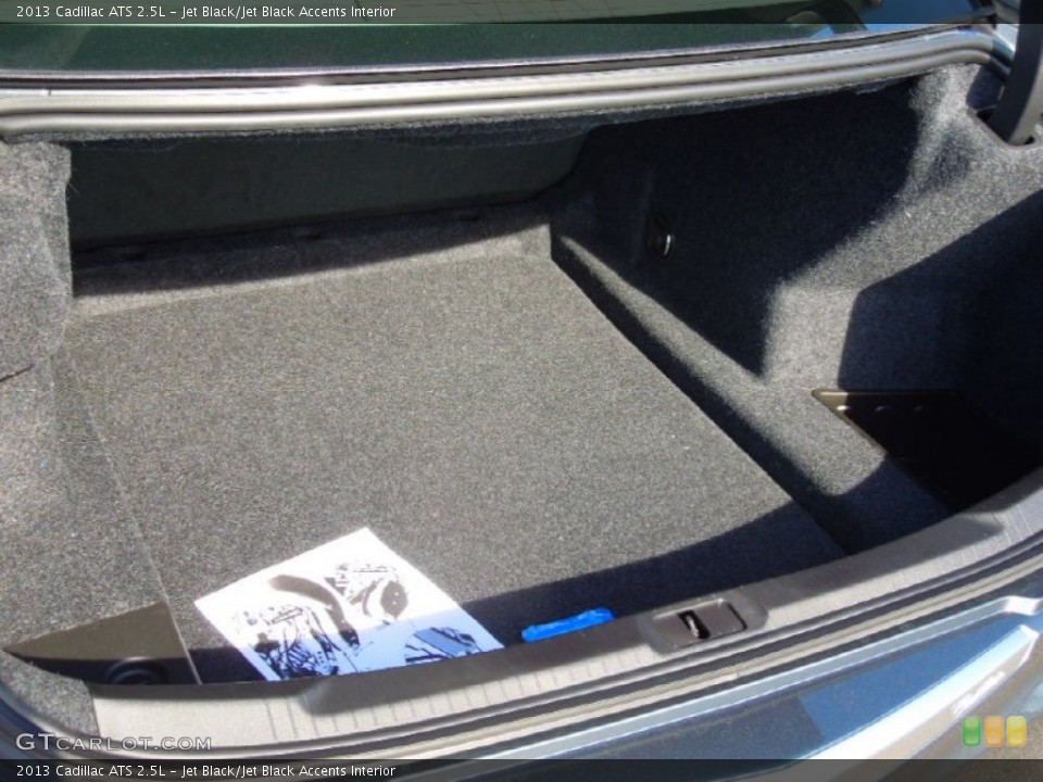 Jet Black/Jet Black Accents Interior Trunk for the 2013 Cadillac ATS 2.5L #76413961