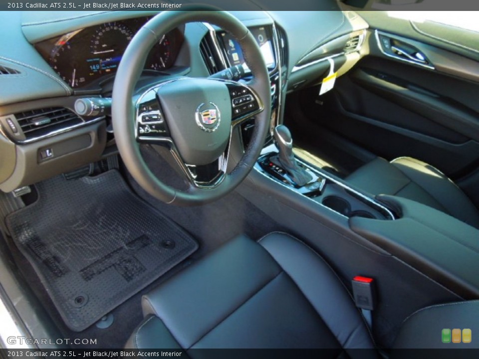 Jet Black/Jet Black Accents Interior Prime Interior for the 2013 Cadillac ATS 2.5L #76414054