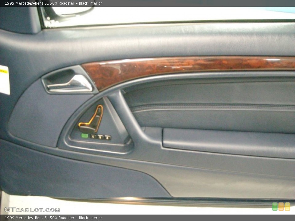 Black Interior Door Panel for the 1999 Mercedes-Benz SL 500 Roadster #76415220