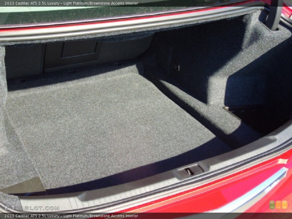Light Platinum/Brownstone Accents Interior Trunk for the 2013 Cadillac ATS 2.5L Luxury #76415252