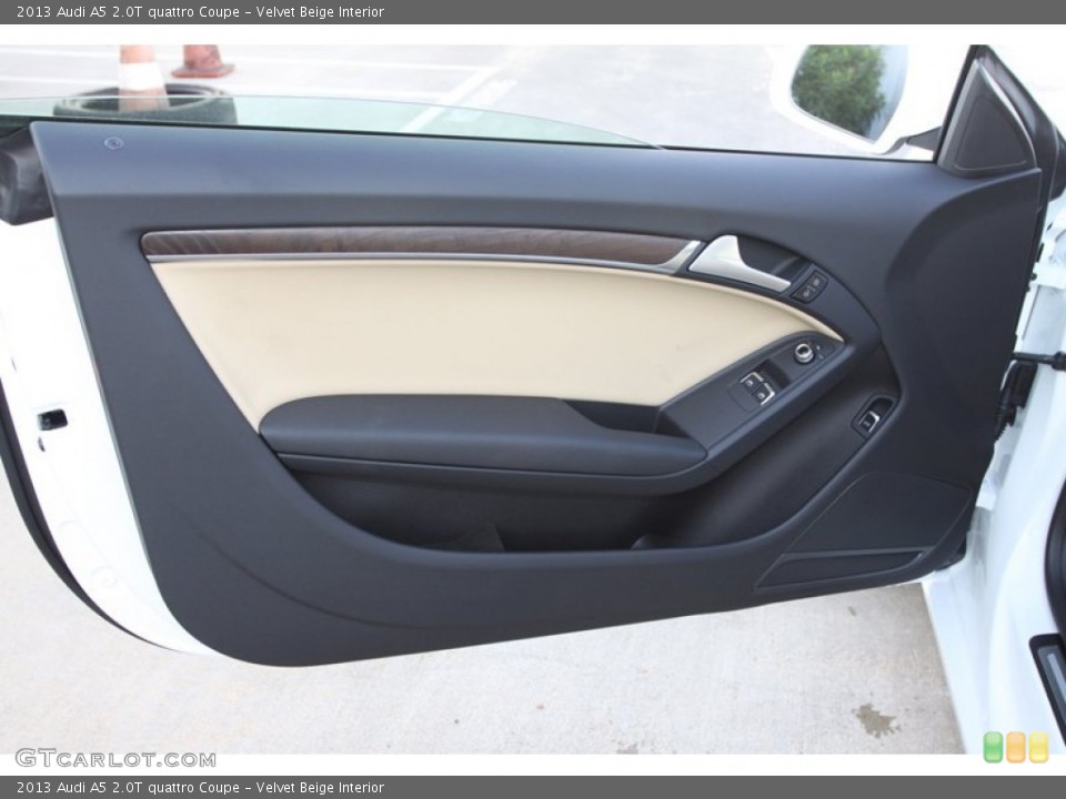 Velvet Beige Interior Door Panel for the 2013 Audi A5 2.0T quattro Coupe #76415263