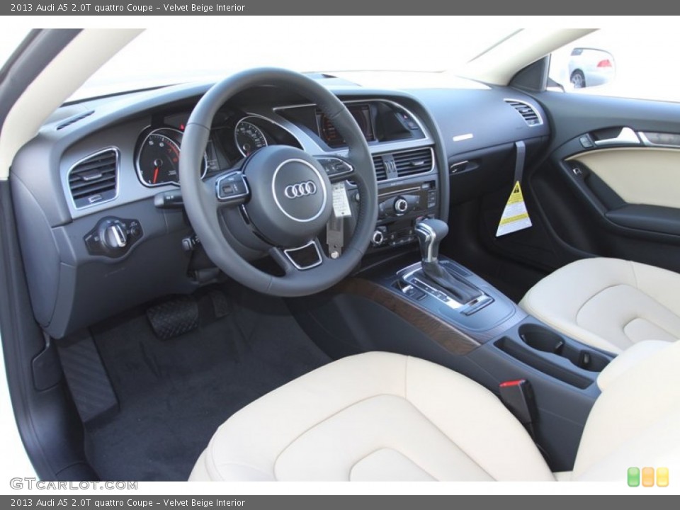 Velvet Beige Interior Photo for the 2013 Audi A5 2.0T quattro Coupe #76415276