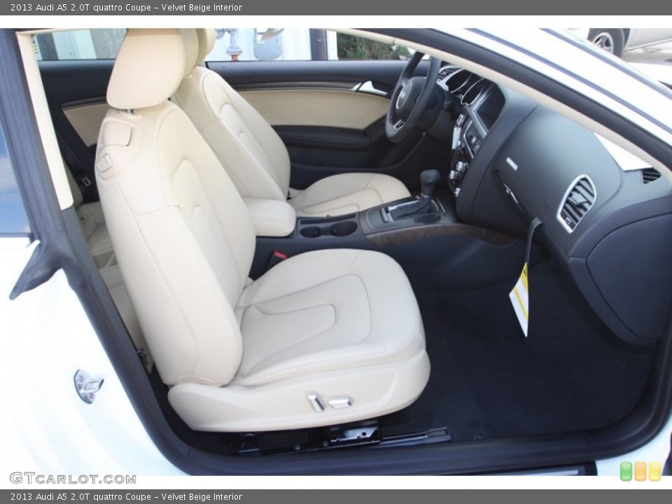 Velvet Beige Interior Front Seat for the 2013 Audi A5 2.0T quattro Coupe #76415421
