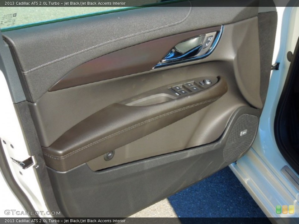 Jet Black/Jet Black Accents Interior Door Panel for the 2013 Cadillac ATS 2.0L Turbo #76416040