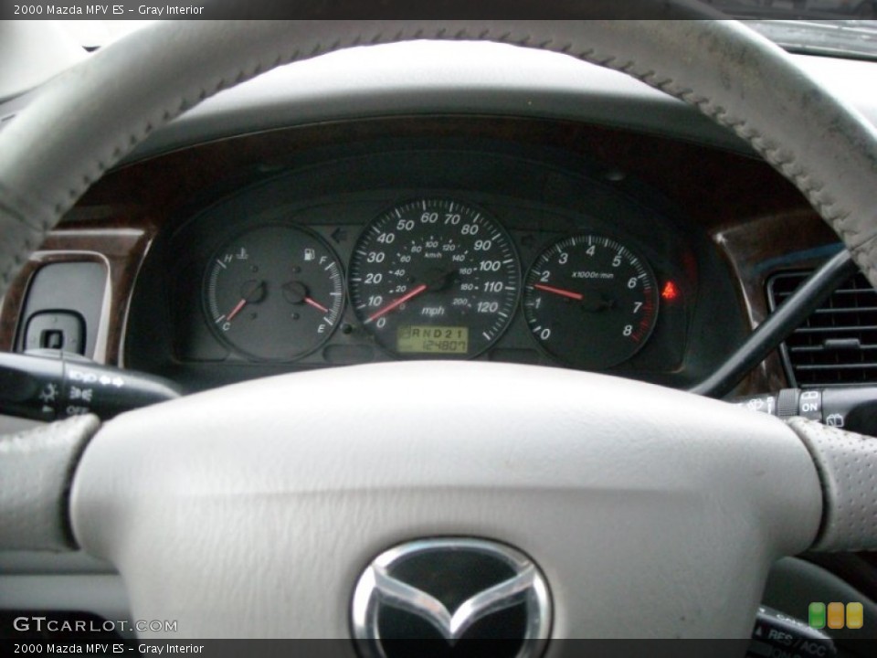 Gray Interior Gauges for the 2000 Mazda MPV ES #76416076