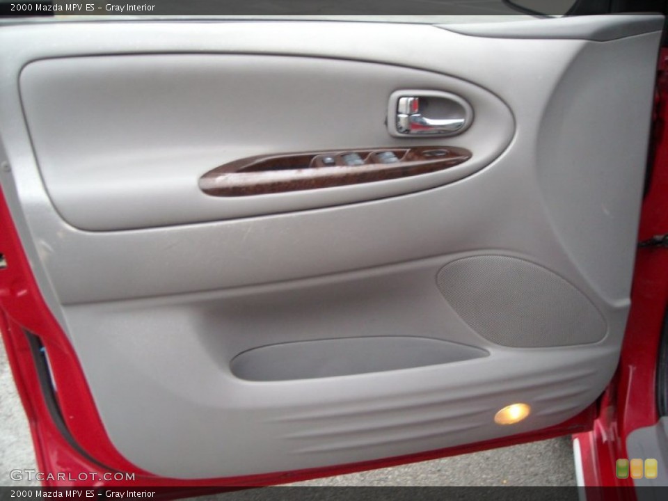 Gray Interior Door Panel for the 2000 Mazda MPV ES #76416206