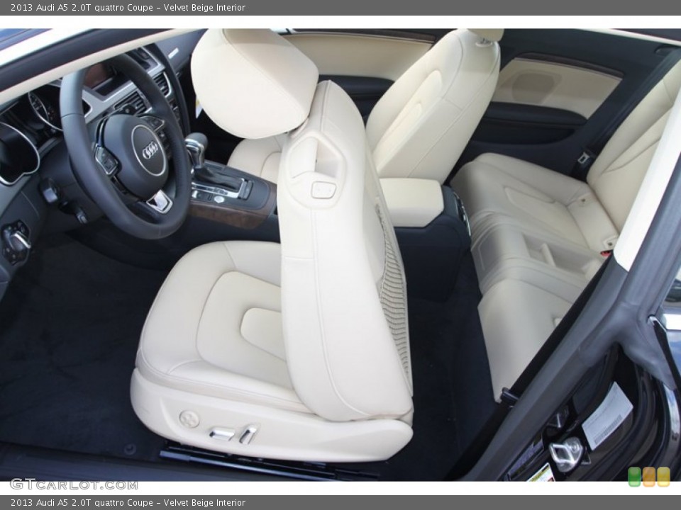 Velvet Beige Interior Photo for the 2013 Audi A5 2.0T quattro Coupe #76416228