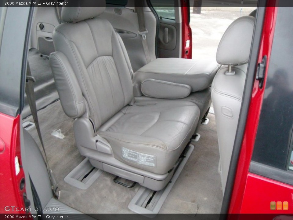 Gray Interior Rear Seat for the 2000 Mazda MPV ES #76416309