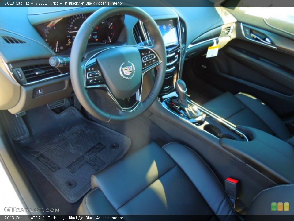 Jet Black/Jet Black Accents Interior Prime Interior for the 2013 Cadillac ATS 2.0L Turbo #76416330