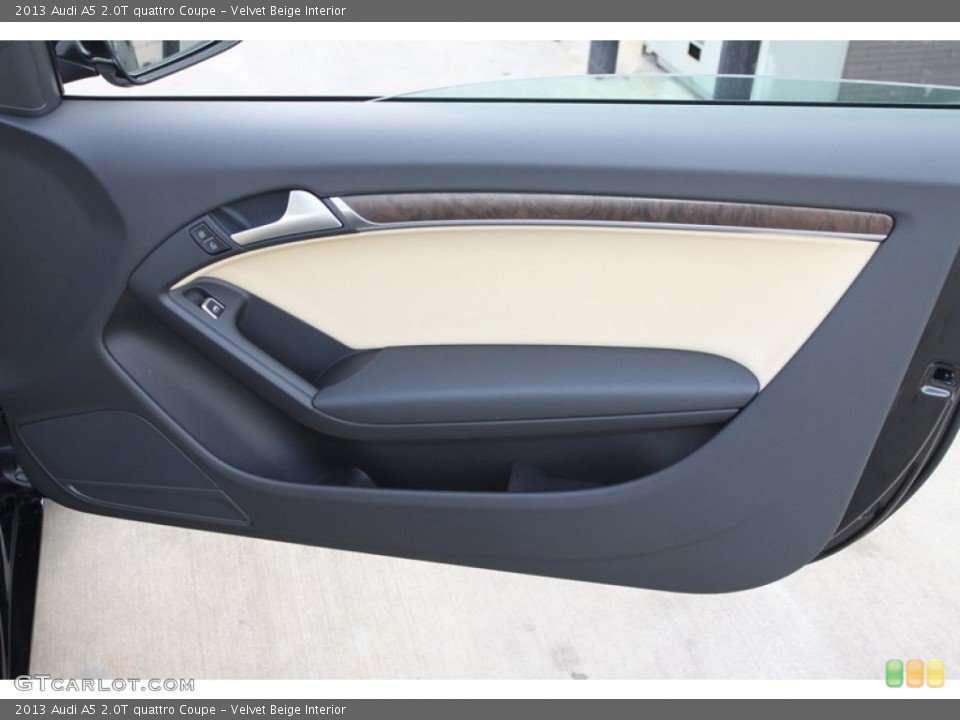 Velvet Beige Interior Door Panel for the 2013 Audi A5 2.0T quattro Coupe #76416342