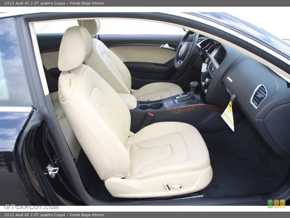 Velvet Beige Interior Front Seat for the 2013 Audi A5 2.0T quattro Coupe #76416375