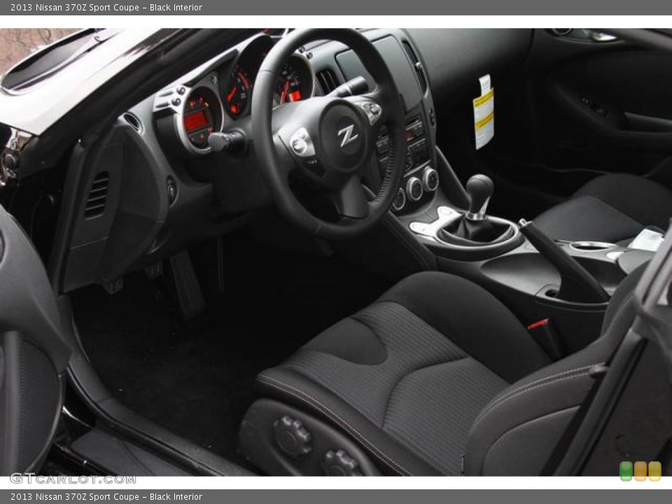 Black Interior Photo for the 2013 Nissan 370Z Sport Coupe #76417401