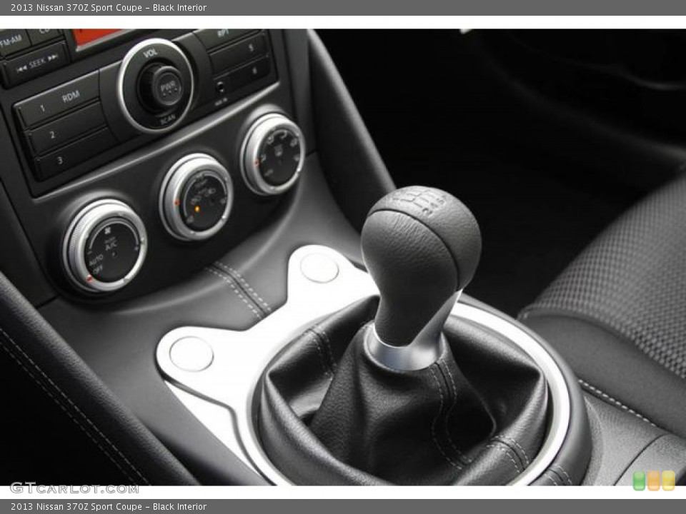 Black Interior Transmission for the 2013 Nissan 370Z Sport Coupe #76417449
