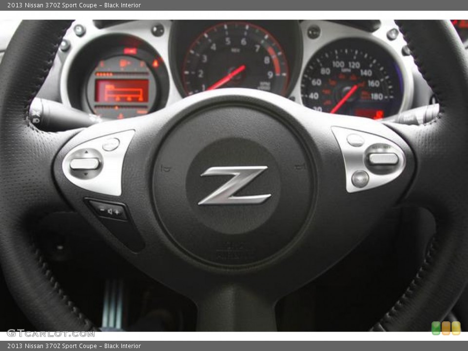 Black Interior Steering Wheel for the 2013 Nissan 370Z Sport Coupe #76417467
