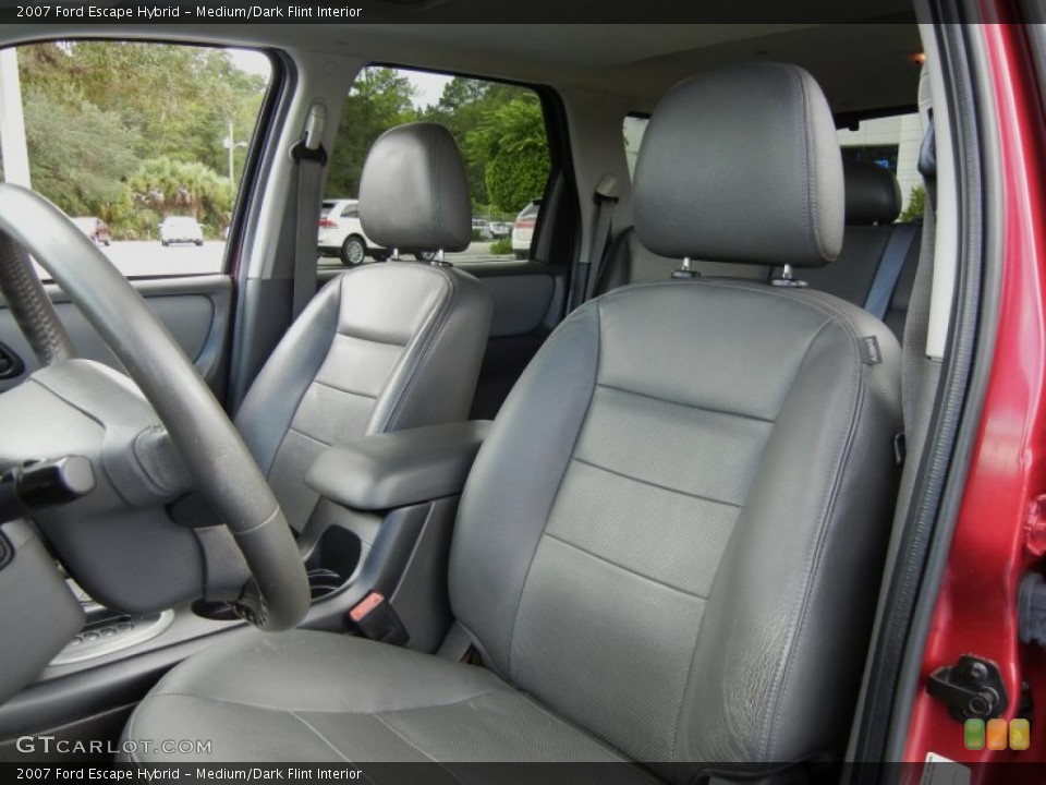 Medium/Dark Flint Interior Front Seat for the 2007 Ford Escape Hybrid #76419312