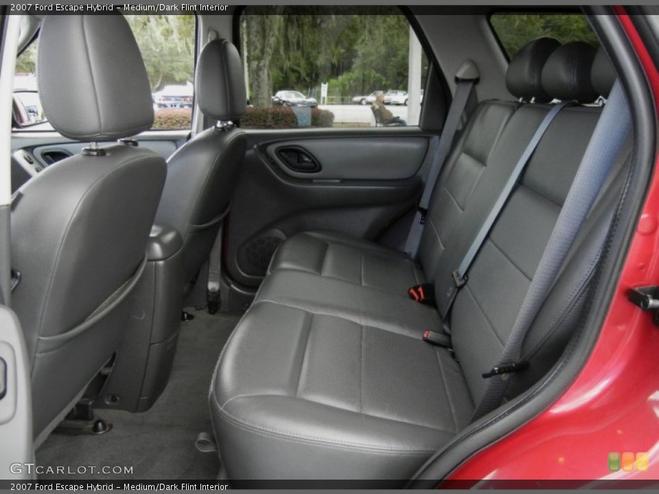 Medium/Dark Flint Interior Rear Seat for the 2007 Ford Escape Hybrid #76419355