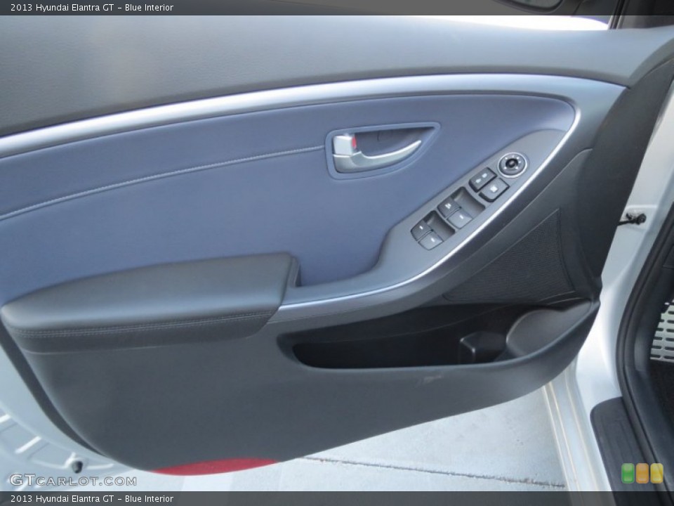 Blue Interior Door Panel for the 2013 Hyundai Elantra GT #76421824