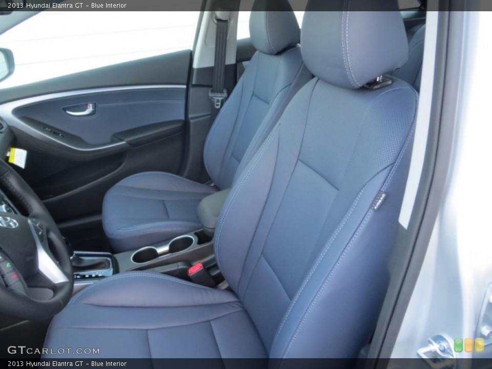 Blue Interior Photo for the 2013 Hyundai Elantra GT #76421853