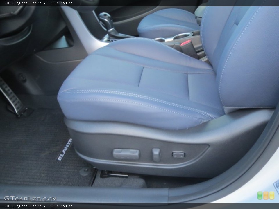 Blue Interior Front Seat for the 2013 Hyundai Elantra GT #76421867