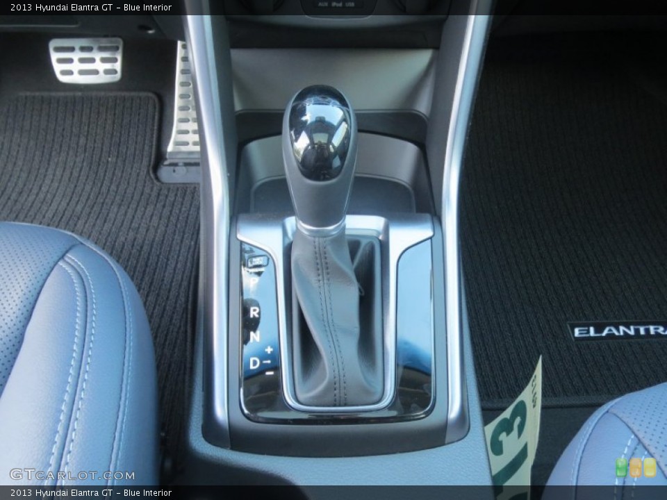 Blue Interior Transmission for the 2013 Hyundai Elantra GT #76421958