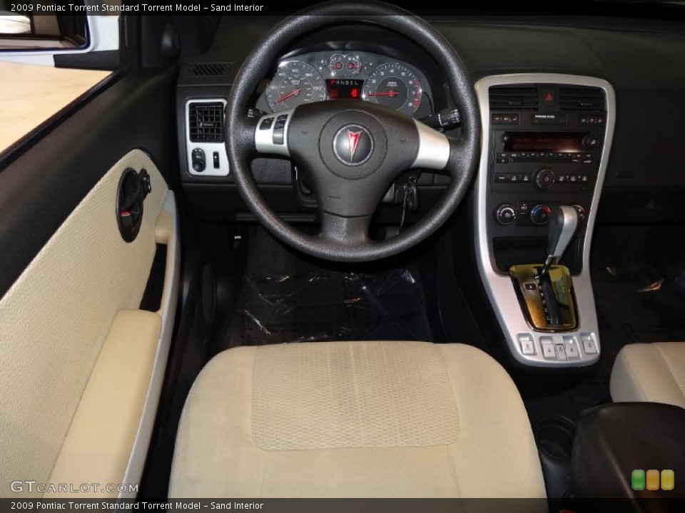 Sand Interior Steering Wheel for the 2009 Pontiac Torrent  #76424322