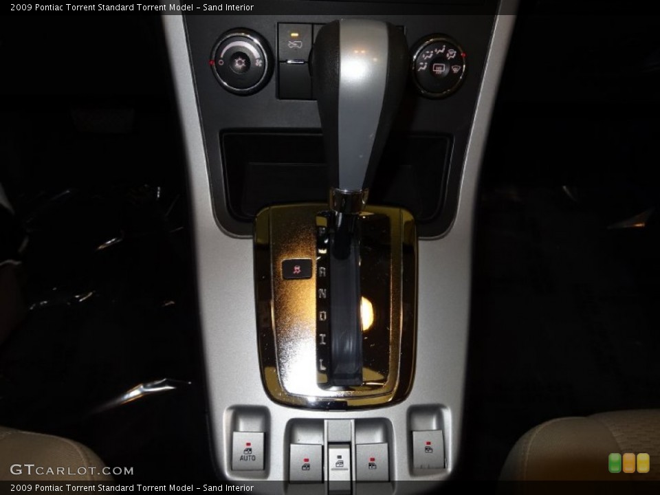 Sand Interior Transmission for the 2009 Pontiac Torrent  #76424397
