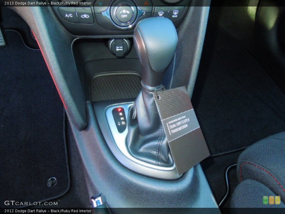 Black/Ruby Red Interior Transmission for the 2013 Dodge Dart Rallye #76424421