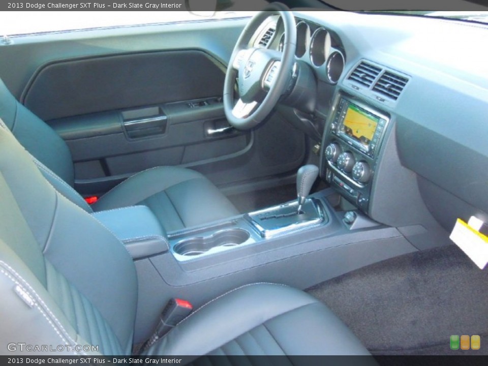 Dark Slate Gray Interior Photo for the 2013 Dodge Challenger SXT Plus #76424958