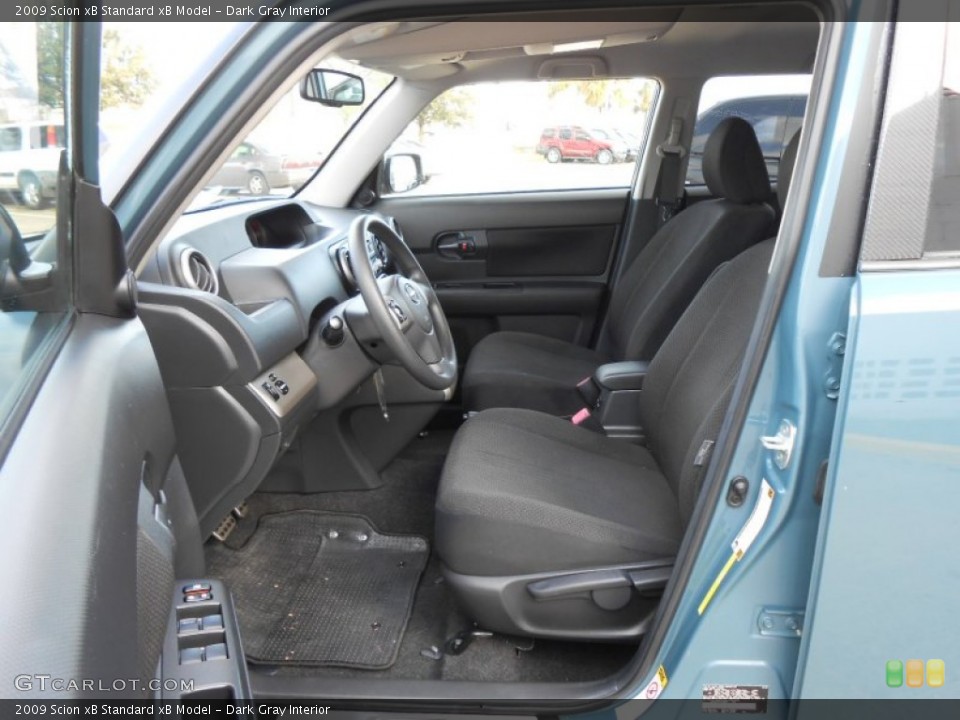 Dark Gray Interior Front Seat for the 2009 Scion xB  #76425233