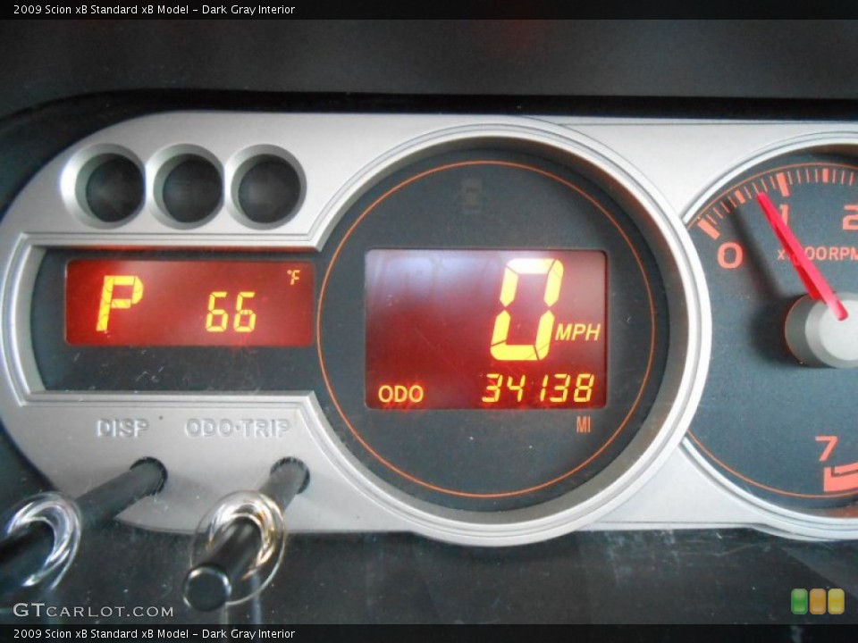 Dark Gray Interior Gauges for the 2009 Scion xB  #76425381