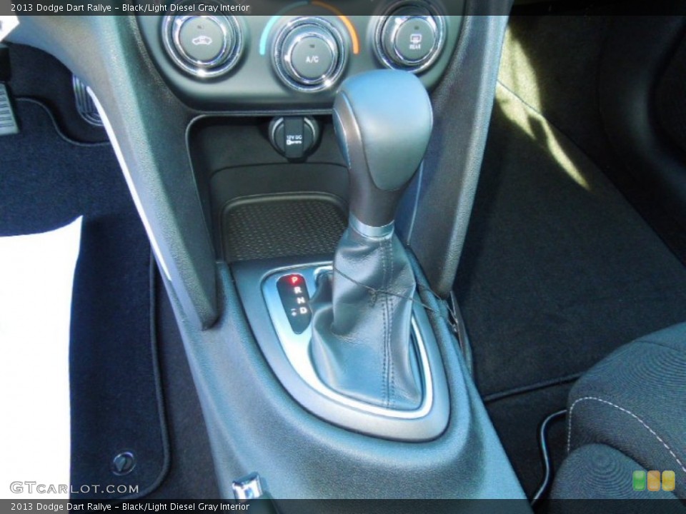 Black/Light Diesel Gray Interior Transmission for the 2013 Dodge Dart Rallye #76425534