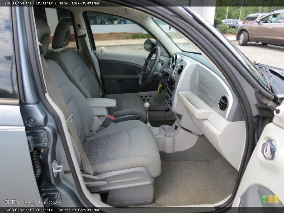 Pastel Slate Gray Interior Front Seat for the 2008 Chrysler PT Cruiser LX #76425651