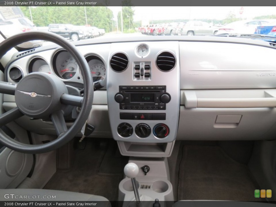 Pastel Slate Gray Interior Dashboard for the 2008 Chrysler PT Cruiser LX #76425674